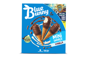 Blue Bunny Mini Swirls
