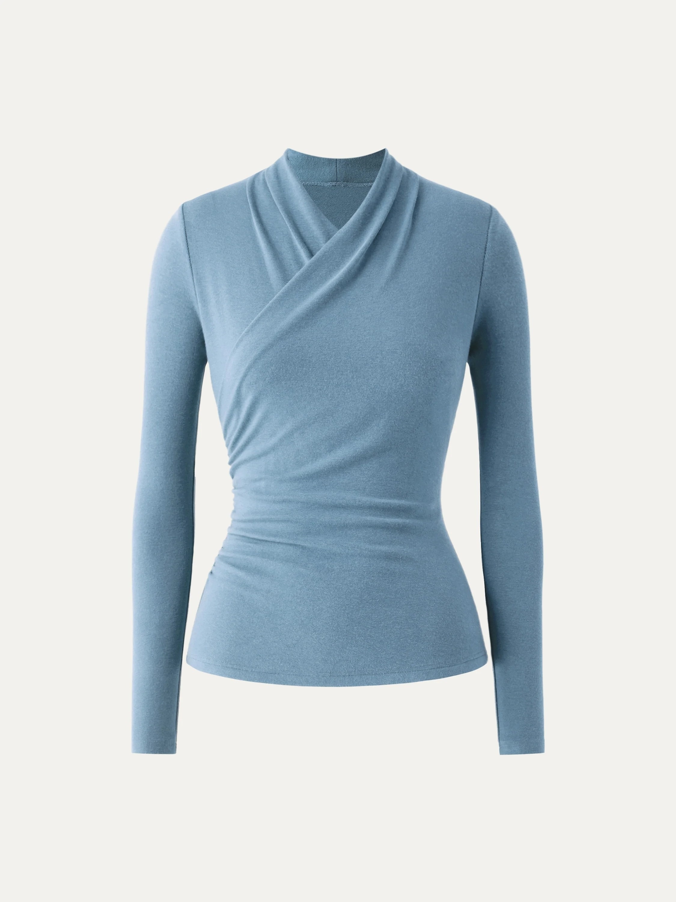 OGL LiteWarm Surplice Long Sleeve Top