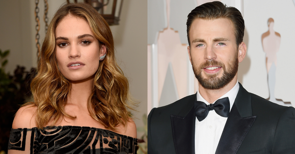 Lily James & Chris Evans Might Be Dating Mamma Mia! Dailybreak