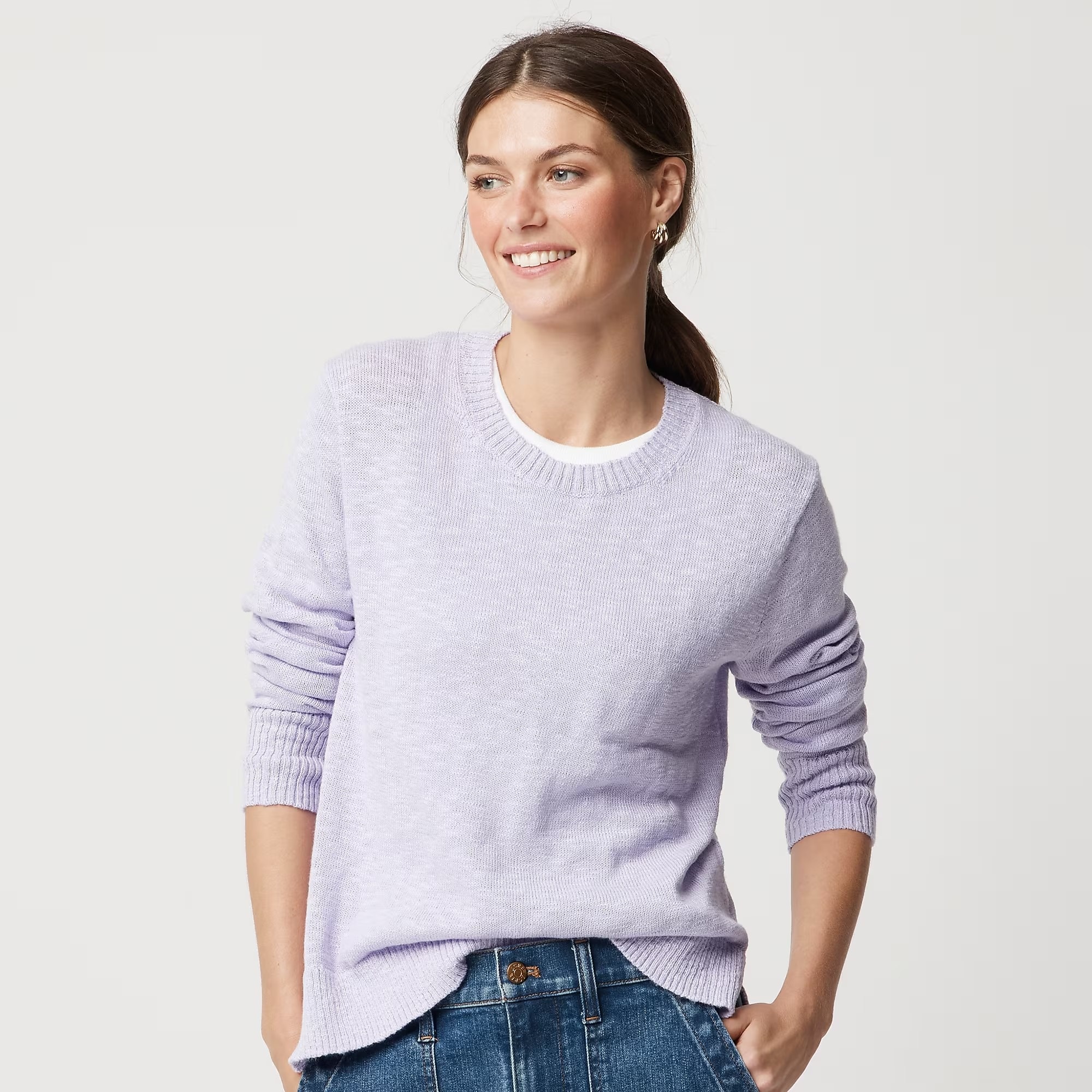 J. Crew Factory Crewneck Beach Sweater