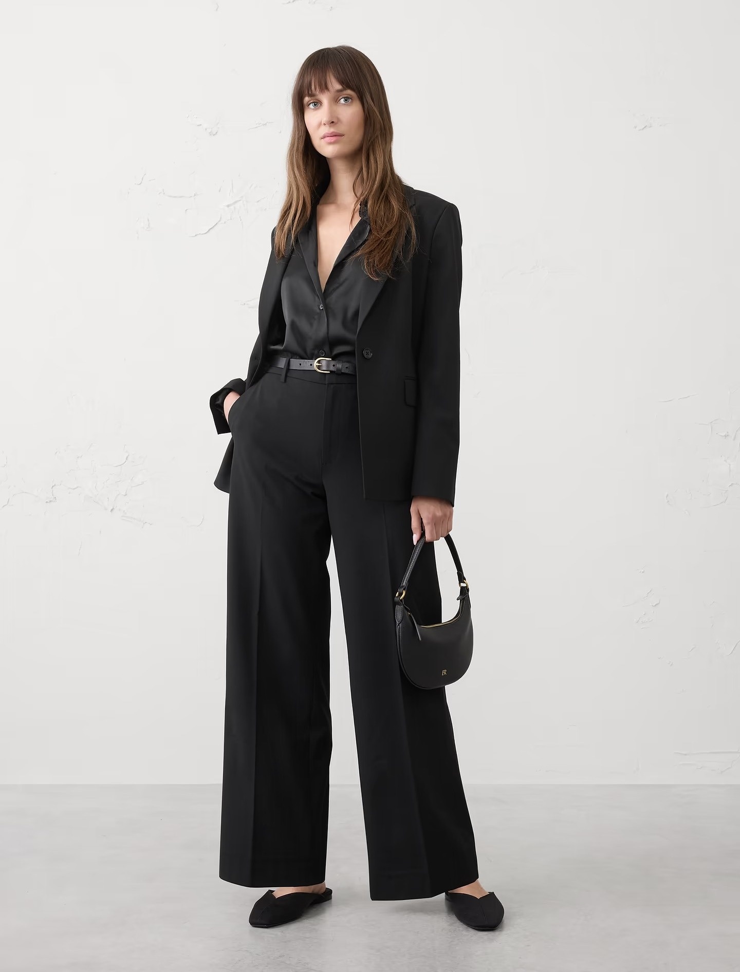 Black Wide Leg Pants