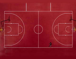 Can You Rebuild the Basketball Court Before Tipoff?