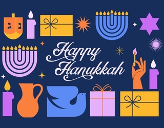 Celebrate, Illuminate and Unscramble This Hanukkah Table