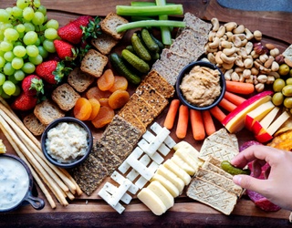 Build a Vegetarian Snack Board That Steals the Show