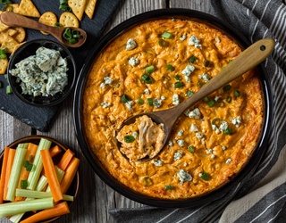 Bring the Heat With This Buffalo Chicken Dip Puzzle