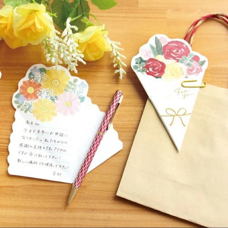 Furukawashiko Bouquet Letter - Rose Bouquet