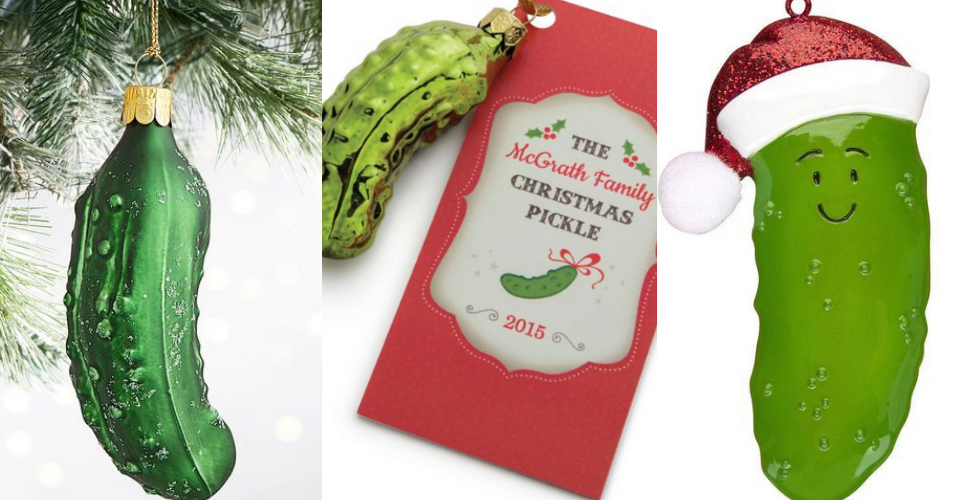 Pickles Are as Much a Christmas Tradition as Santa Claus Dailybreak