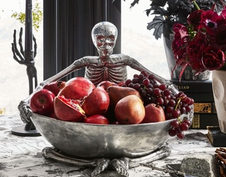 We're Obsessing Over This High-End Halloween Decor