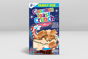 Cinnamon Toast Crunch™ Root Beer Float Cereal.
