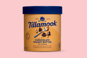 Tillamook Chocolate Peanut Butter Ice Cream 