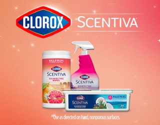 Kills 99.9% of germs* with extraordinary scents.