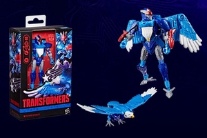 Transformers Toys Deluxe Class Star Eagle Action Figure, 4.5-Inch, 8+