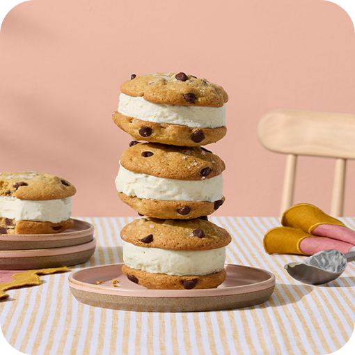 Ice Cream Cookie Sandwiches