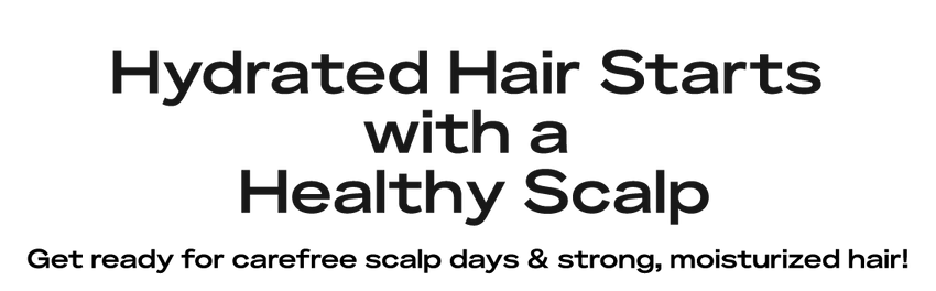 Hydrated Hair Starts With a Healthy Scalp