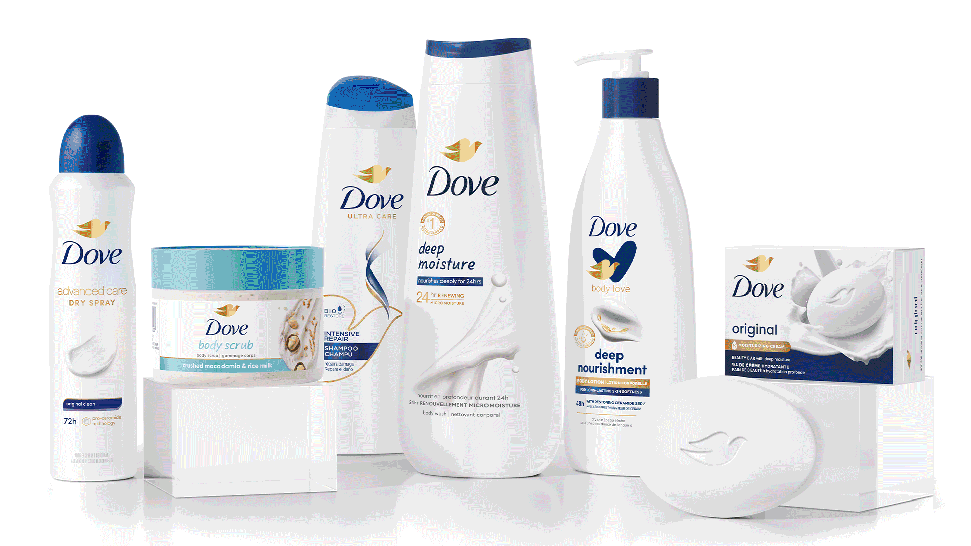 Dove, Degree and Dove Mens Care Products