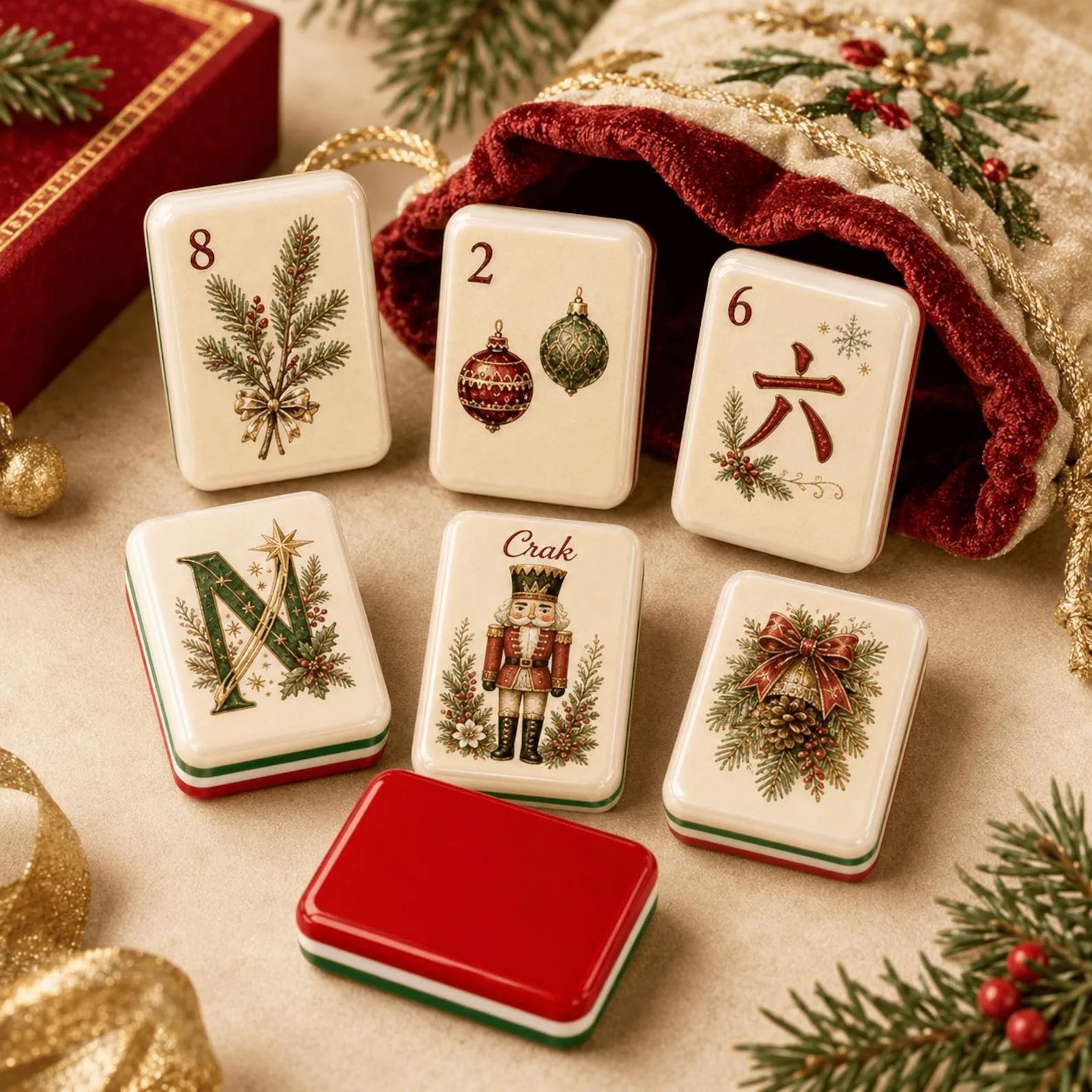 Christmas and Santa Claus set