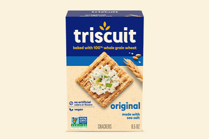 Triscuit original crackers.