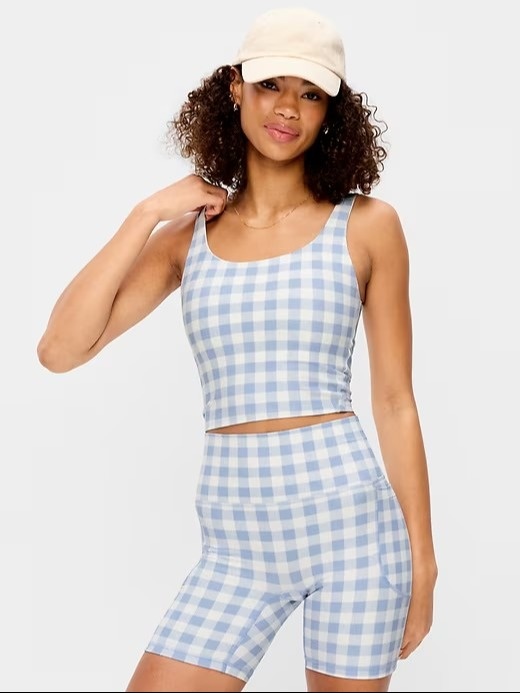 Old Navy Light Support PowerSoft Longline Sports Bra
