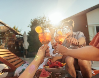 Let's Have A Backyard Cocktail Party With TikTok 