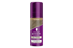 Keratin Root Temporary Color Spray in Light Brown