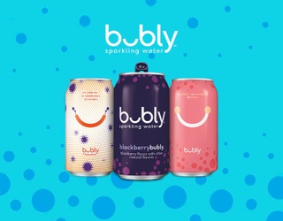 bubly™ sparkling water. crack a smile®