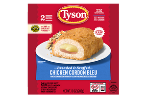 Tyson Cordon Blue Stuffed Chicken 