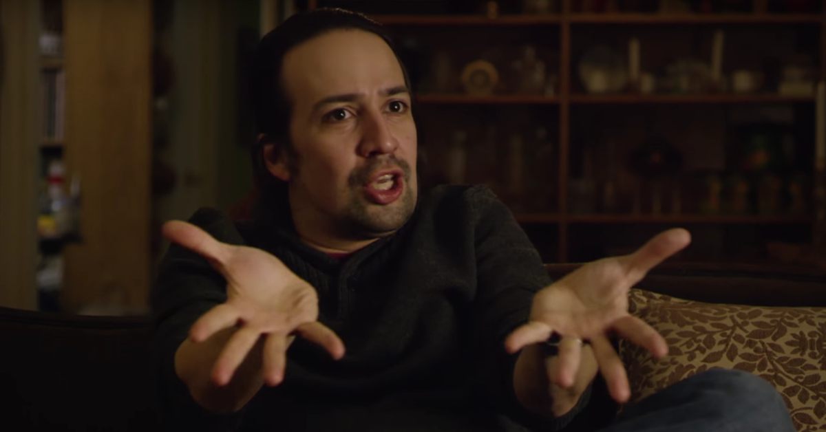 Lin manuel drunk online history episode