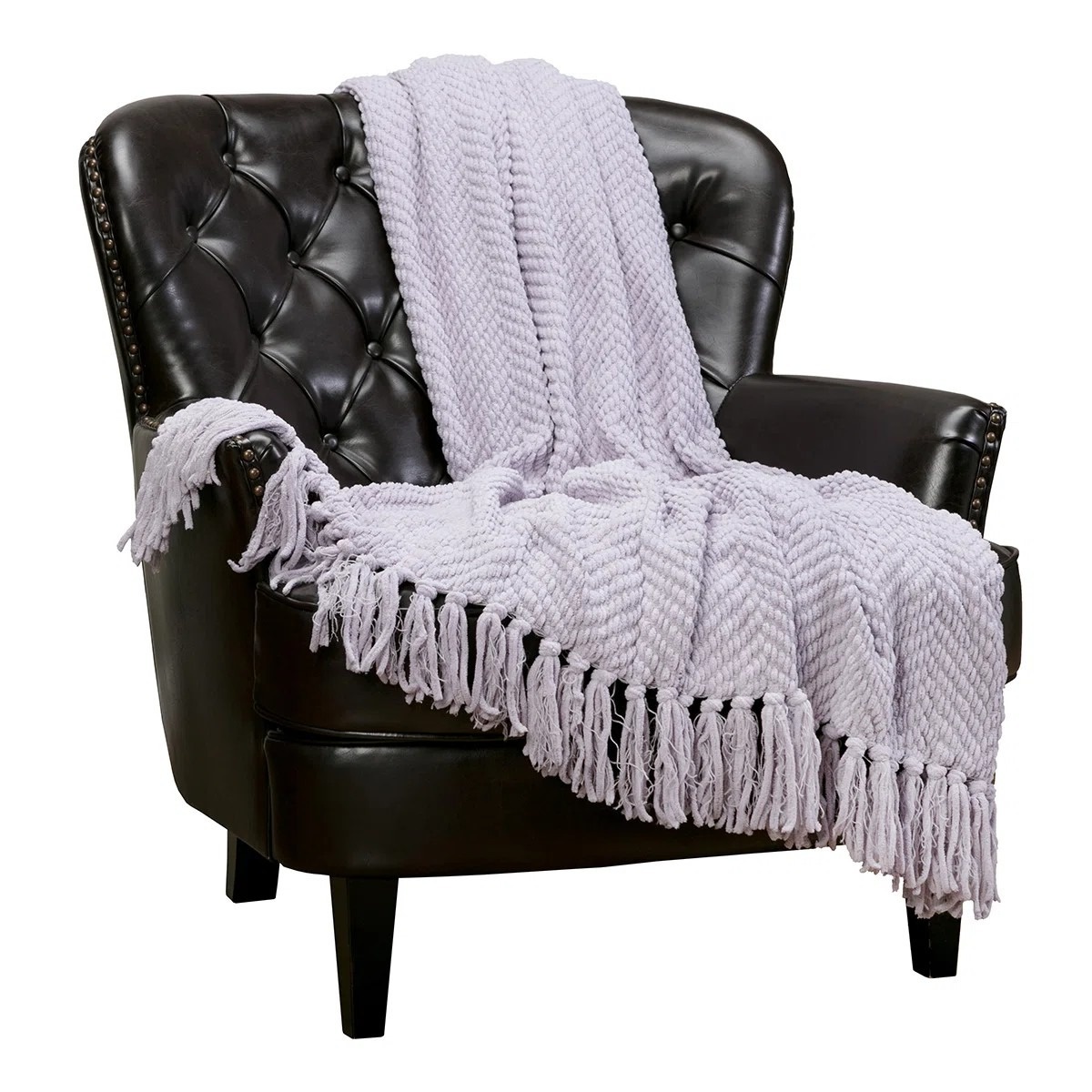 Chanasya Textured Knitted Throw