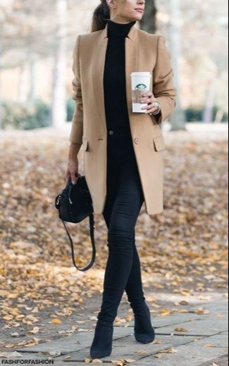 camel coat-custom