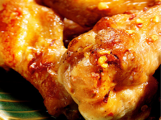 Garlicky Chicken Wings