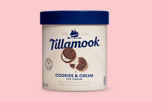 Tillamook Cookies and Cream Ice Cream
