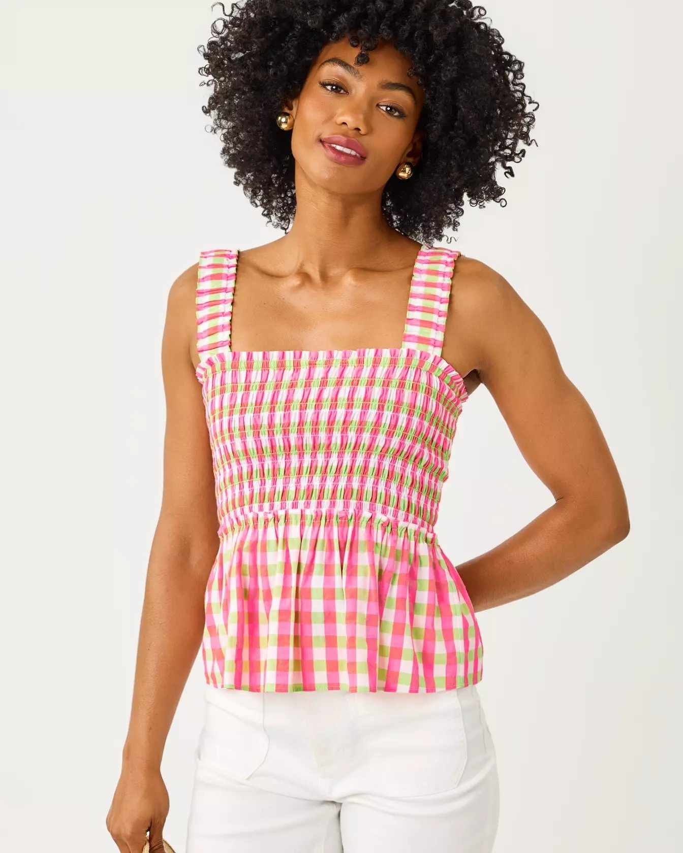 Lily Pulitzer Hadly Smocked Top