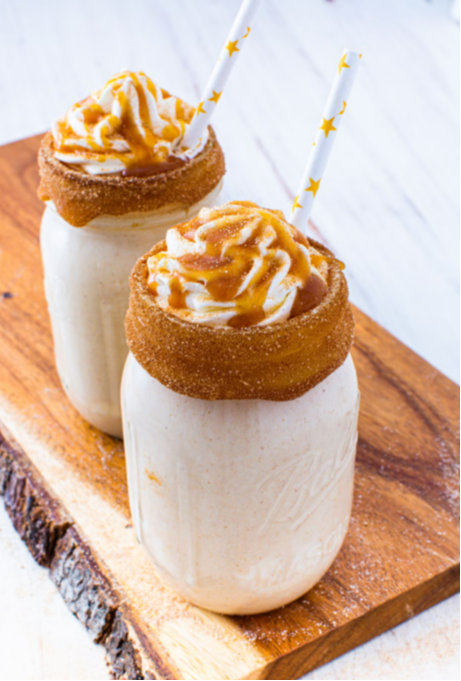 Bourbon Milk Punch cocktail