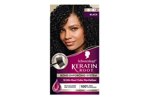 Keratin Root Permanent Color Kit in Black