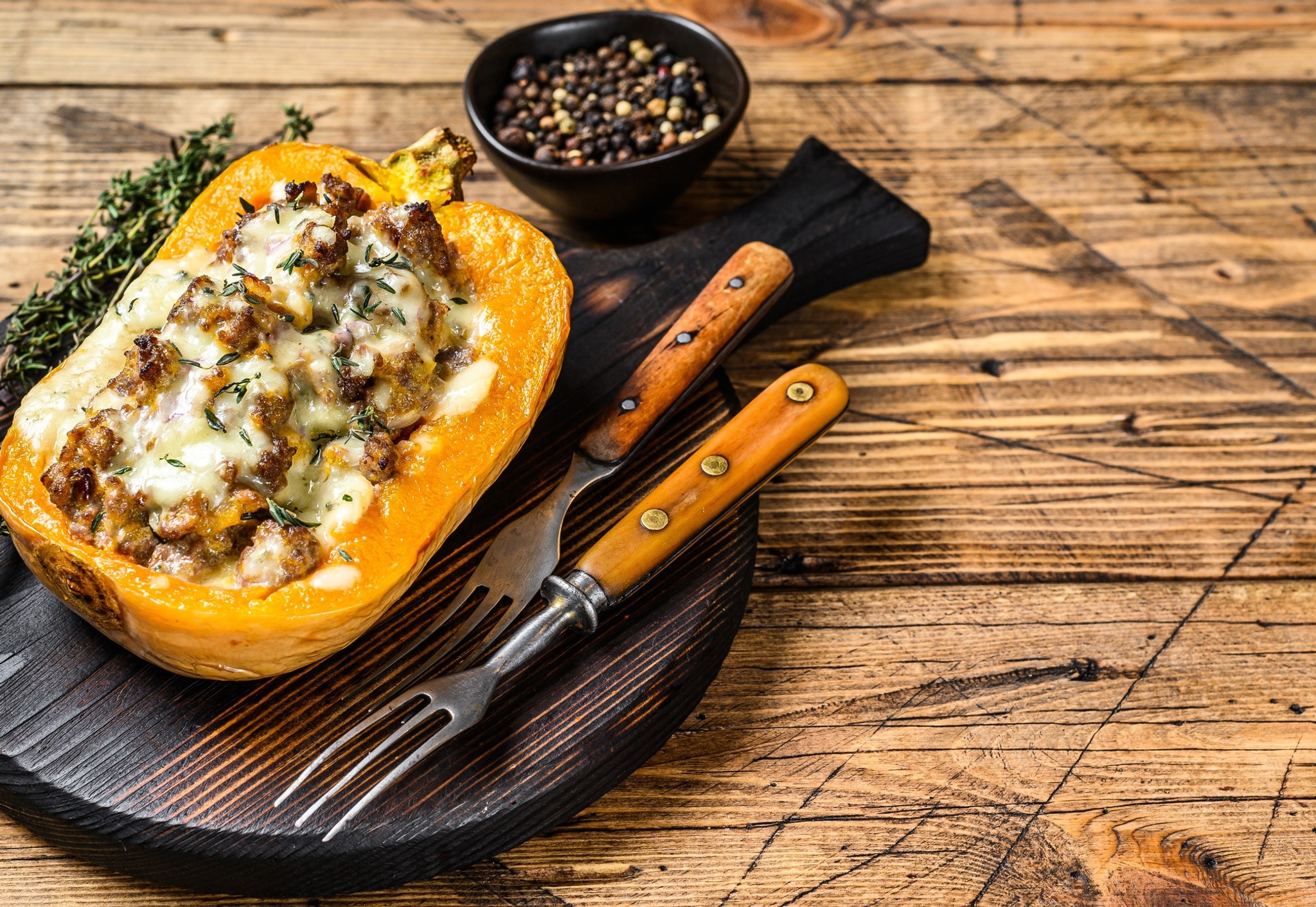 Stuffed pumpkin