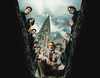 Get to Know the Stars and Suspects of “Wake Up Dead Man”