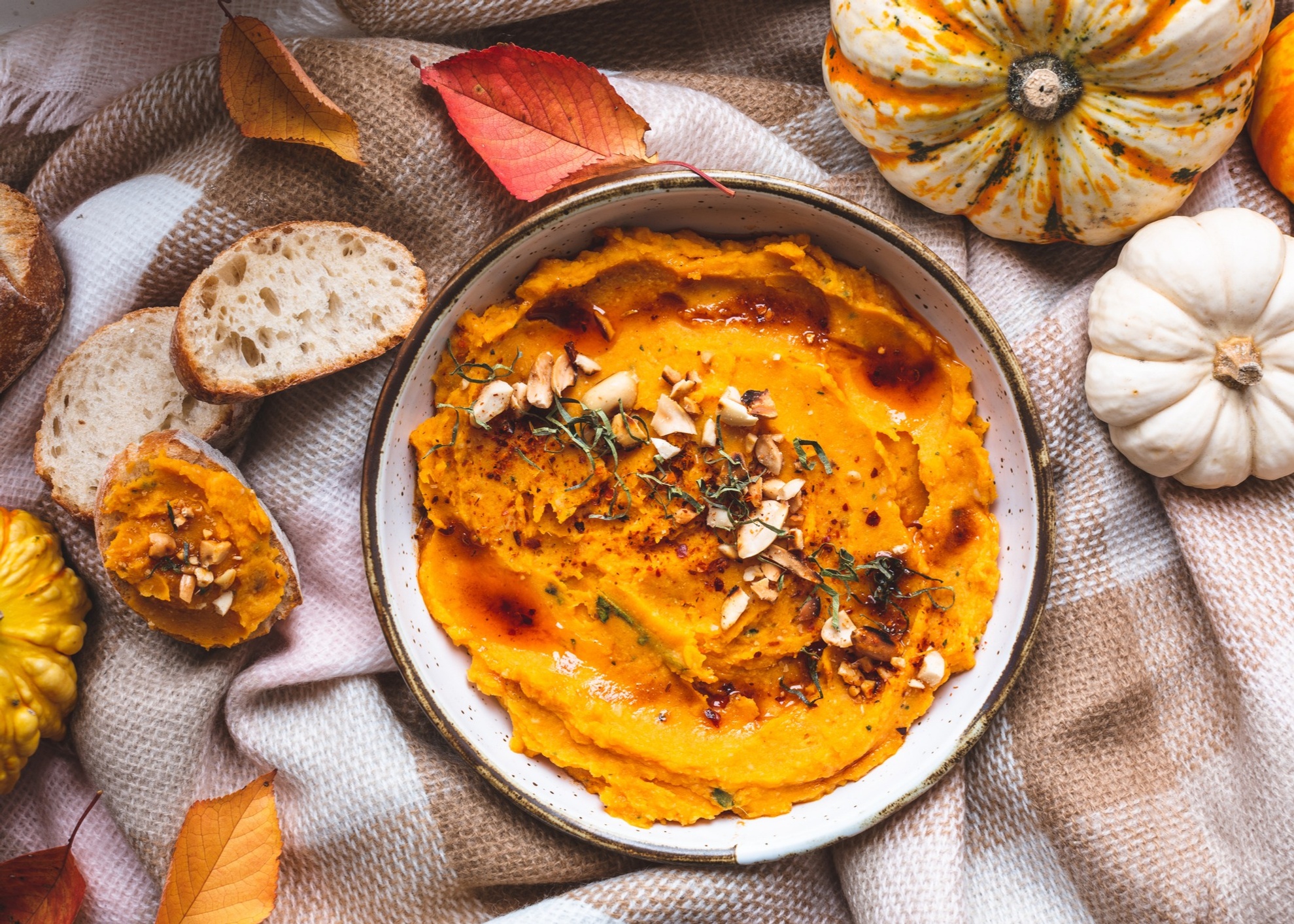 Pumpkin hummus