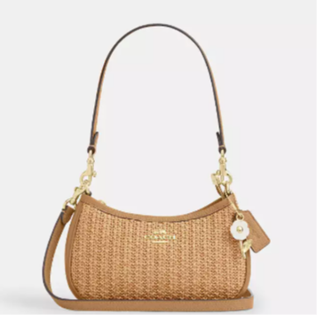 Rattan purse